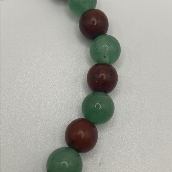 Gift Set -‘Luck of the Irish’- Adventurine anxiety beads and scented candle - Picture 5 of 7